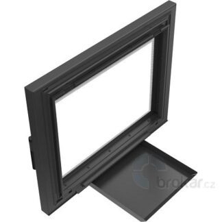 KRATKI Krbová dvířka Felix Deco 750x616 mm