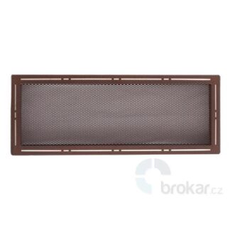 Krbová mřížka 16x45cm TREND hnědý brokát