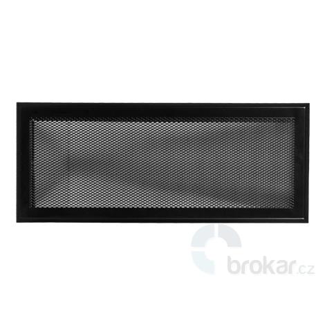 Krbová mřížka 16x45cm černá