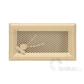 Krbová mřížka 10x20cm RETRO slonová kost