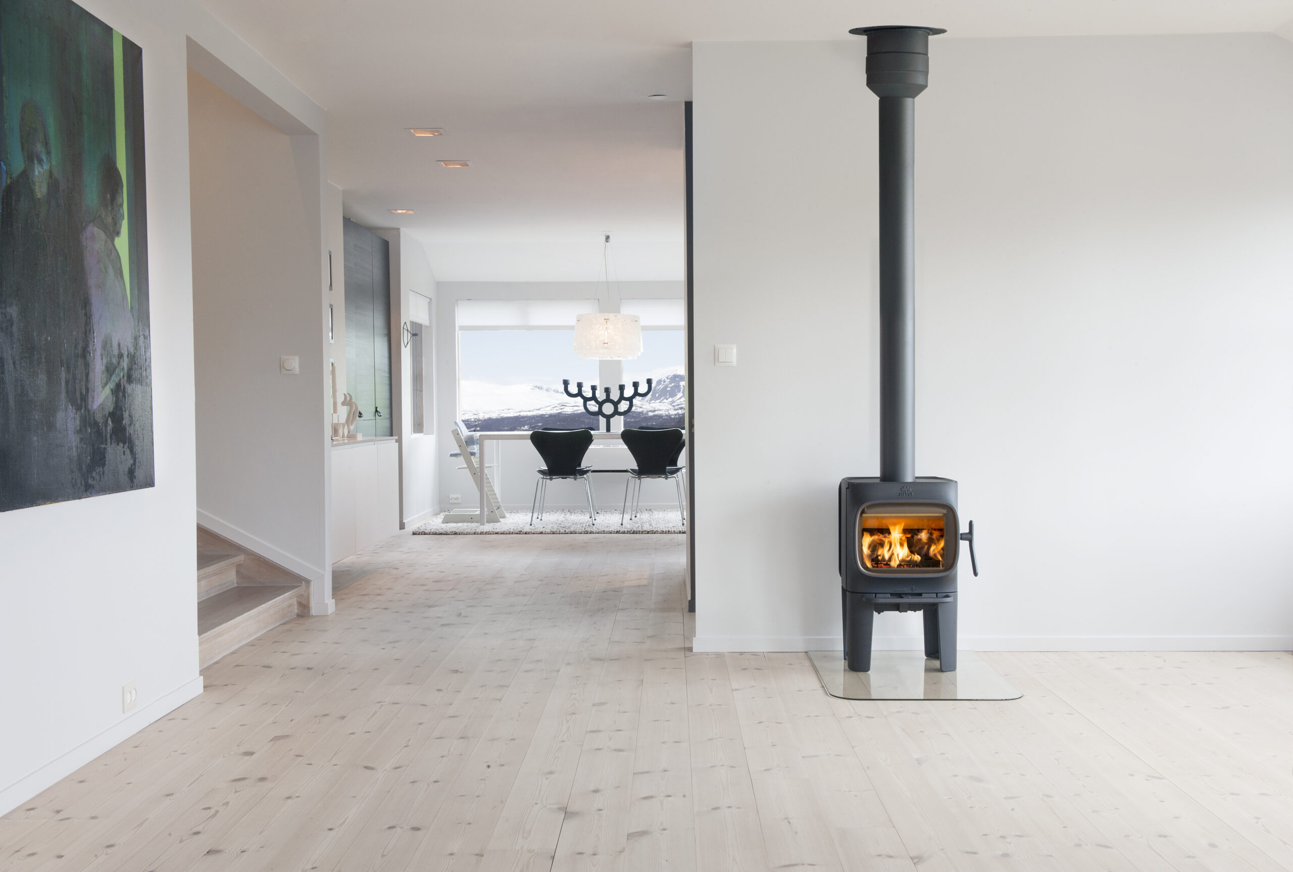 Jotul F 105 R LL BP černý lak - Obrázek 4