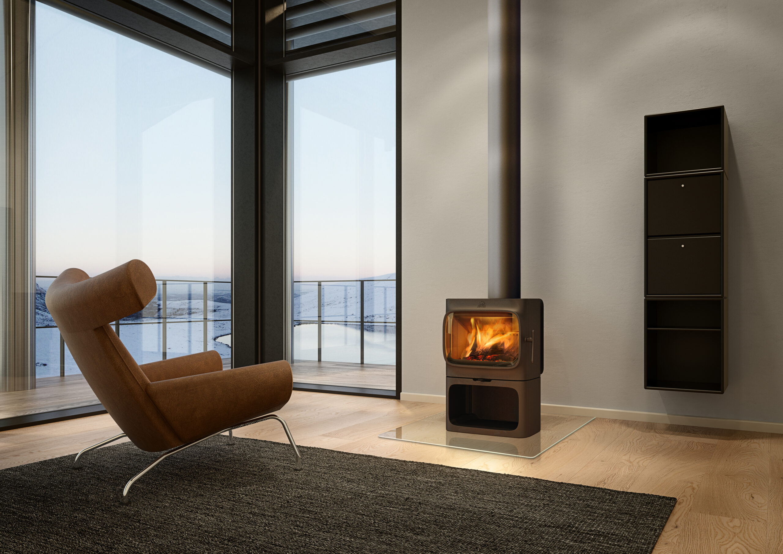 Jotul F 305 R B BP černý lak - Obrázek 5
