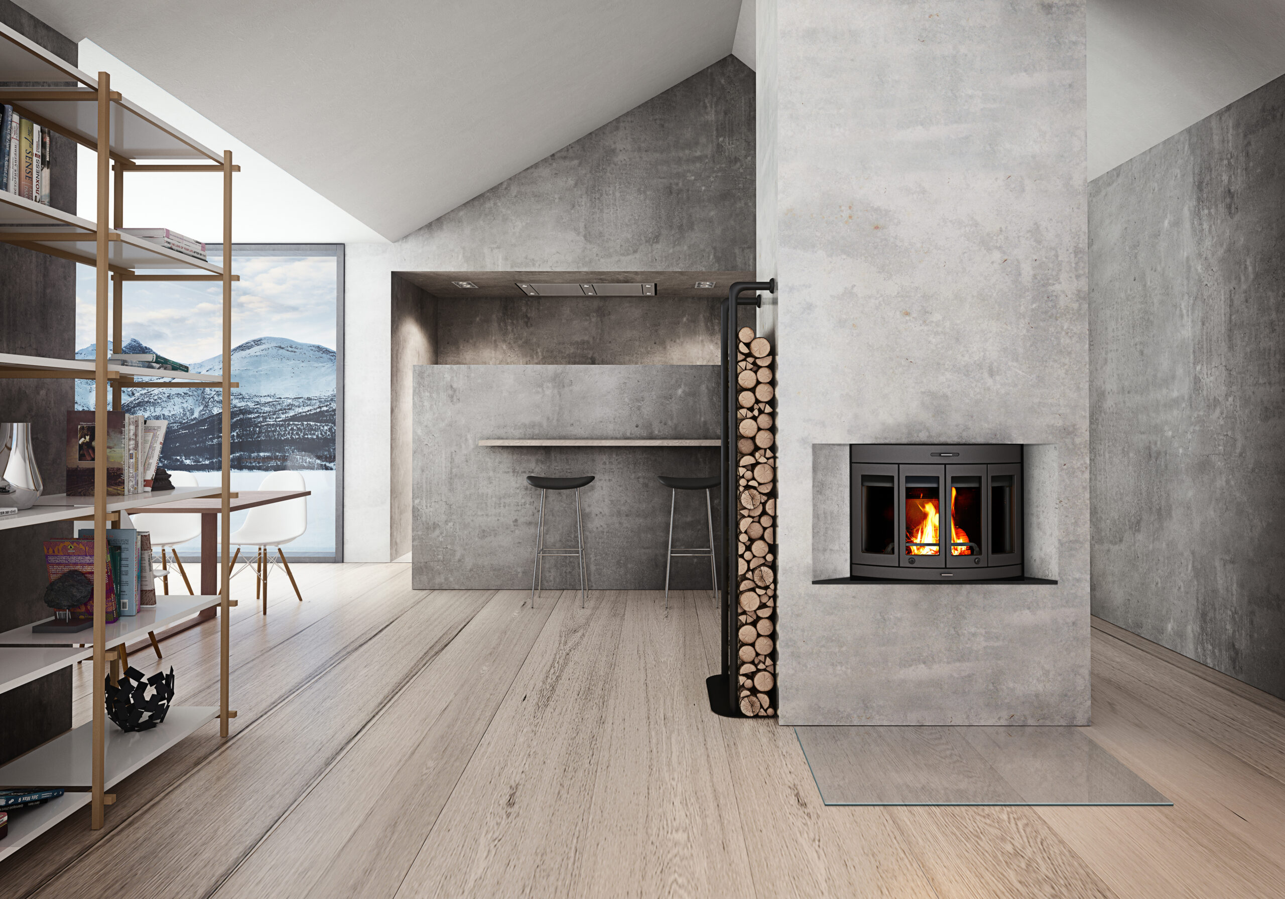 Jotul I 400 Harmony BP černý lak - Obrázek 2