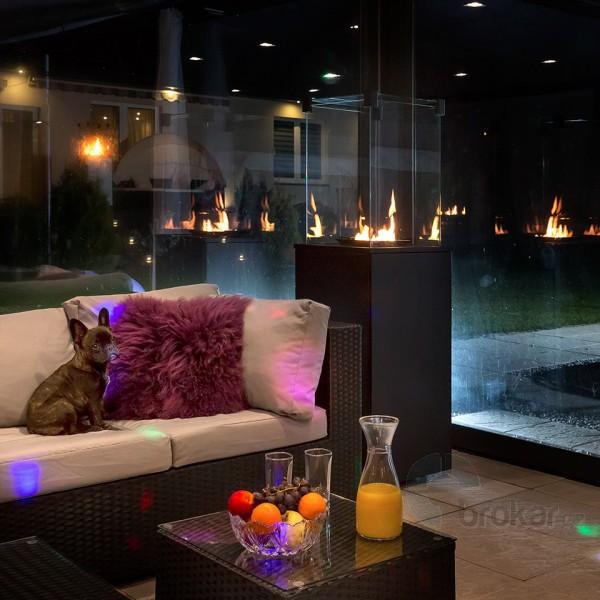 KRATKI PATIO černý plynový ohřívač - dálkový ovladač - Obrázek 2