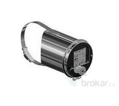 DARCO Regulátor tahu se sponou pro připojení na kouřovod - 120 - 200mm - Obrázek 2