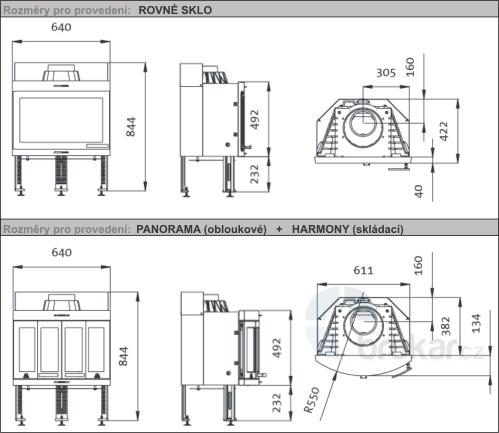 Jotul I 400 Harmony BP černý lak - Obrázek 7