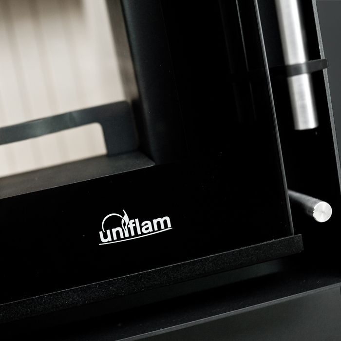 Uniflam 760 Evo LBS ohýbané levé boční sklo - Obrázek 8