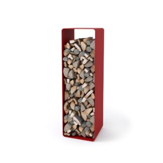 Stojan na dřevo FLAMINGO DELUXE ® 2, červená (Singa)