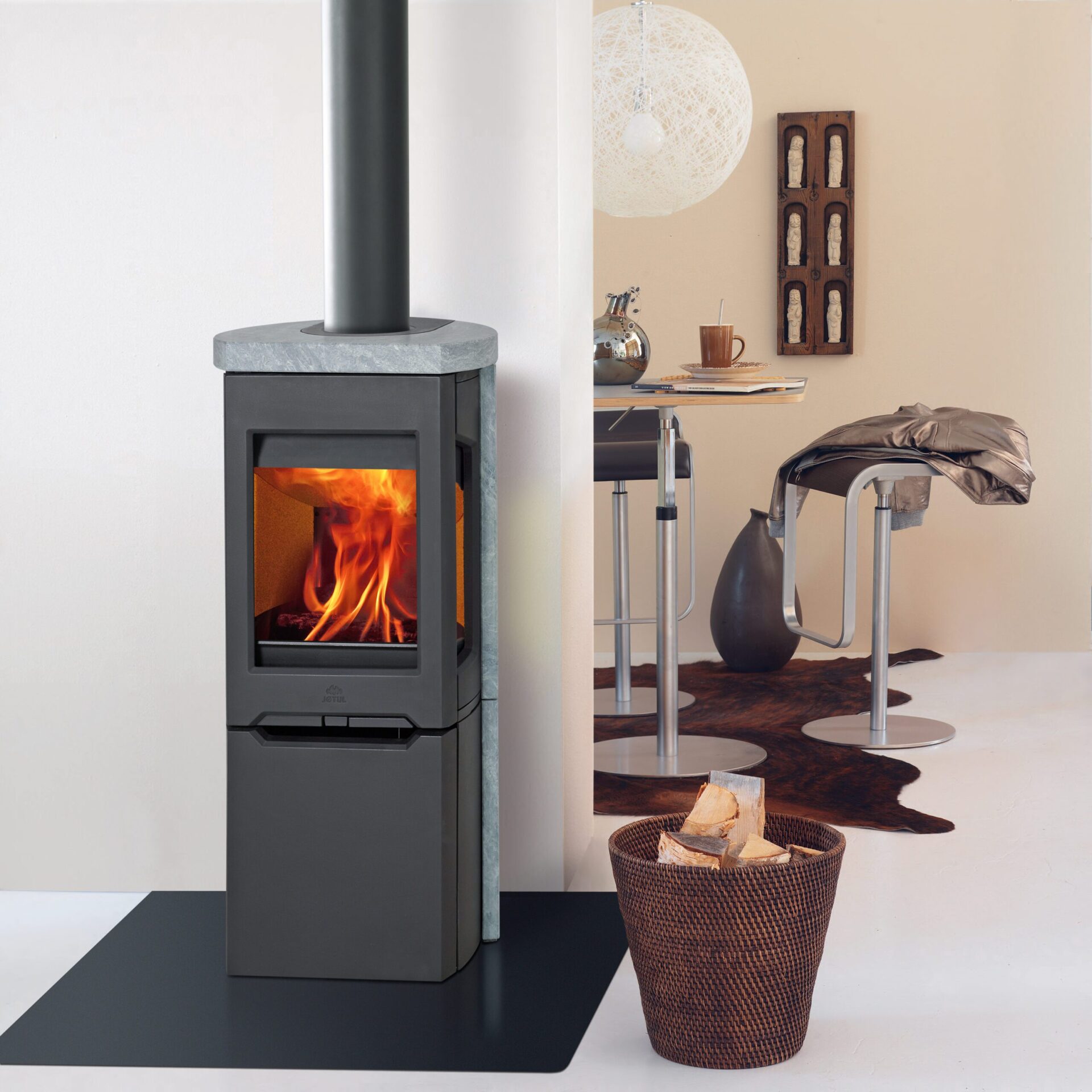 Jotul F 165 S černý lak, mastek - Obrázek 2